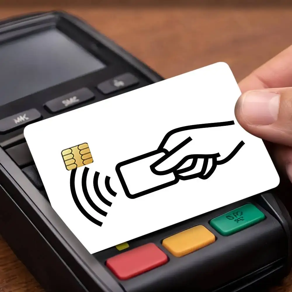 Color RFID Credit Skin Cover Card Stickers 4PCS Film Bus Pass Front Decoration Bank Debit Waterproof