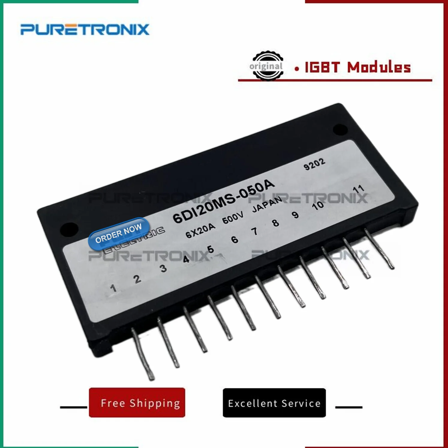 وحدة الطاقة الأصلية ، 6di20ms050a ، جديدة
