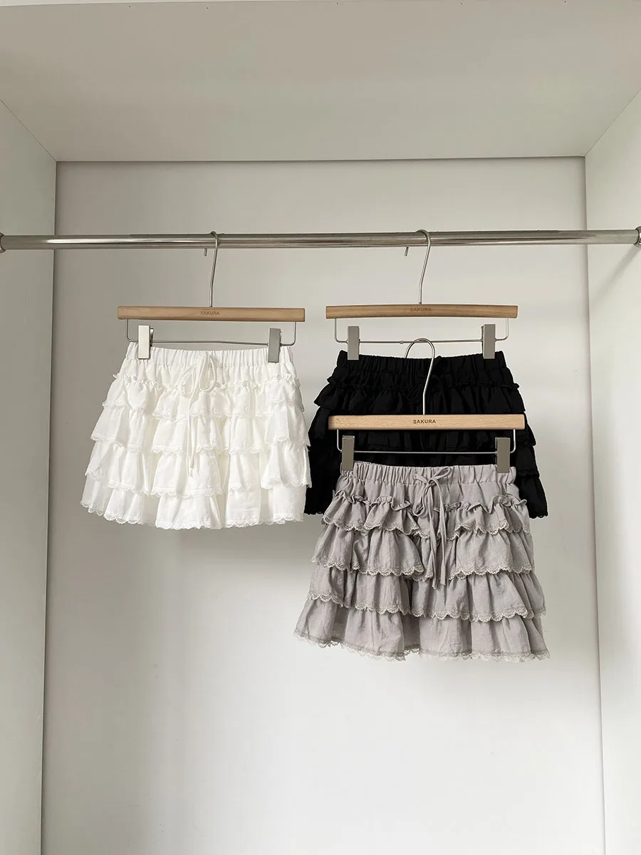 

Лето 2023, корейская юбка с высокой талией и торт, женская универсальная утягивающая юбка длиной до пола, модное полиэфирное волокно для поездок на работу