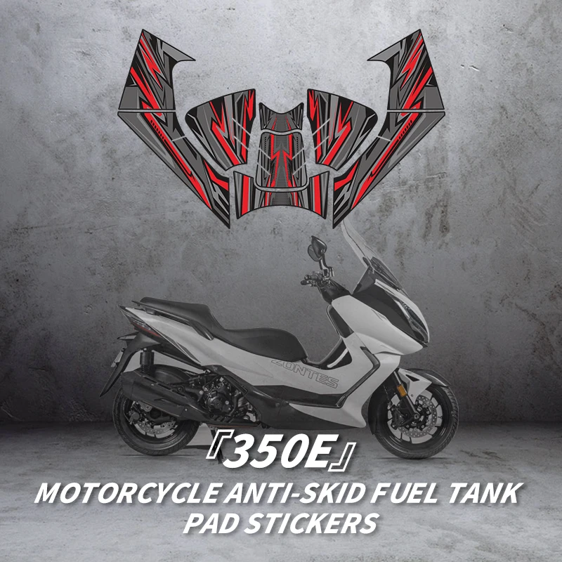 

For ZONTES 350E Bike Fuel Tank Protection Stickers Kits Of Motorcycle Gas Tank Abrasion Resistant Decoration Decals