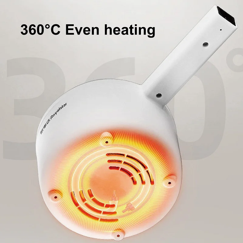 2.5L /3L Multifunctional Electric Cooking Pot Non-stick Frying Pan Home Electric Wok Large Capacity Hot Pot Kitchen Tools 600W