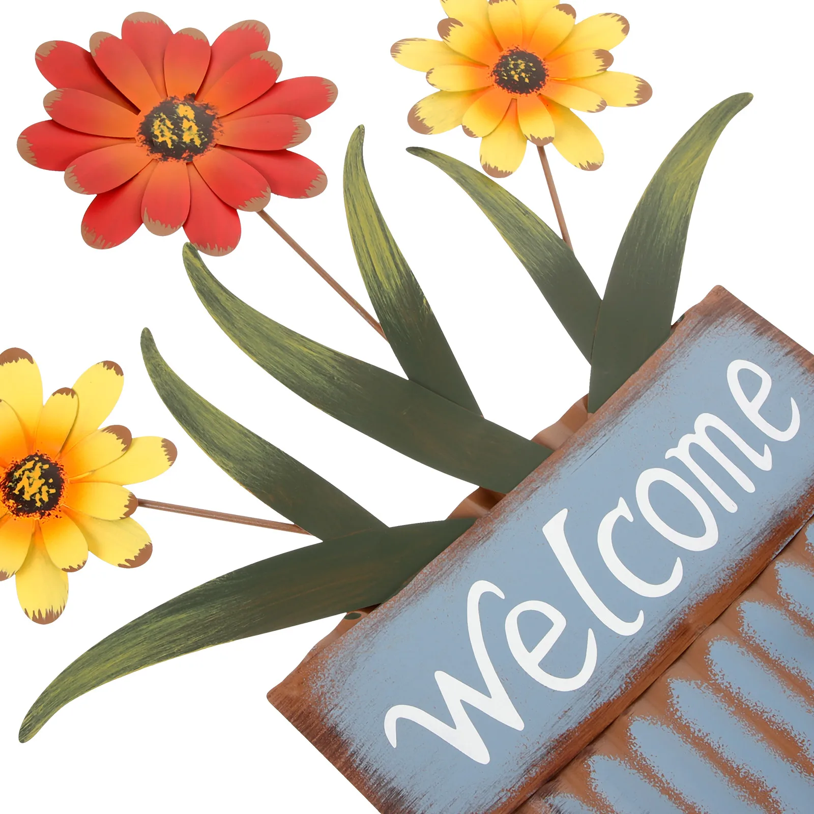 

Small Daisy Wall Decoration Metal Flower Room Outdoor Creative Flowers Decorative Decorations