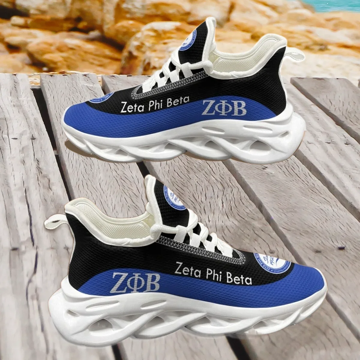 

Outdoor Men’s Shoes Zeta Phi Beta Wear-resistant Flats New Fashion Travel Durable Round Toe Soft Breathable Platform Zapatillas