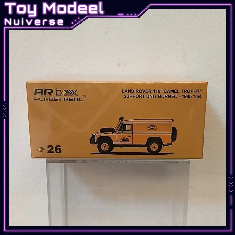 

Almost Real 1 64 Land Rover 110 Camel Trophy 1985 Borneo Support Vehicle Diecast Model Simulation Home Decoration Premium Gift