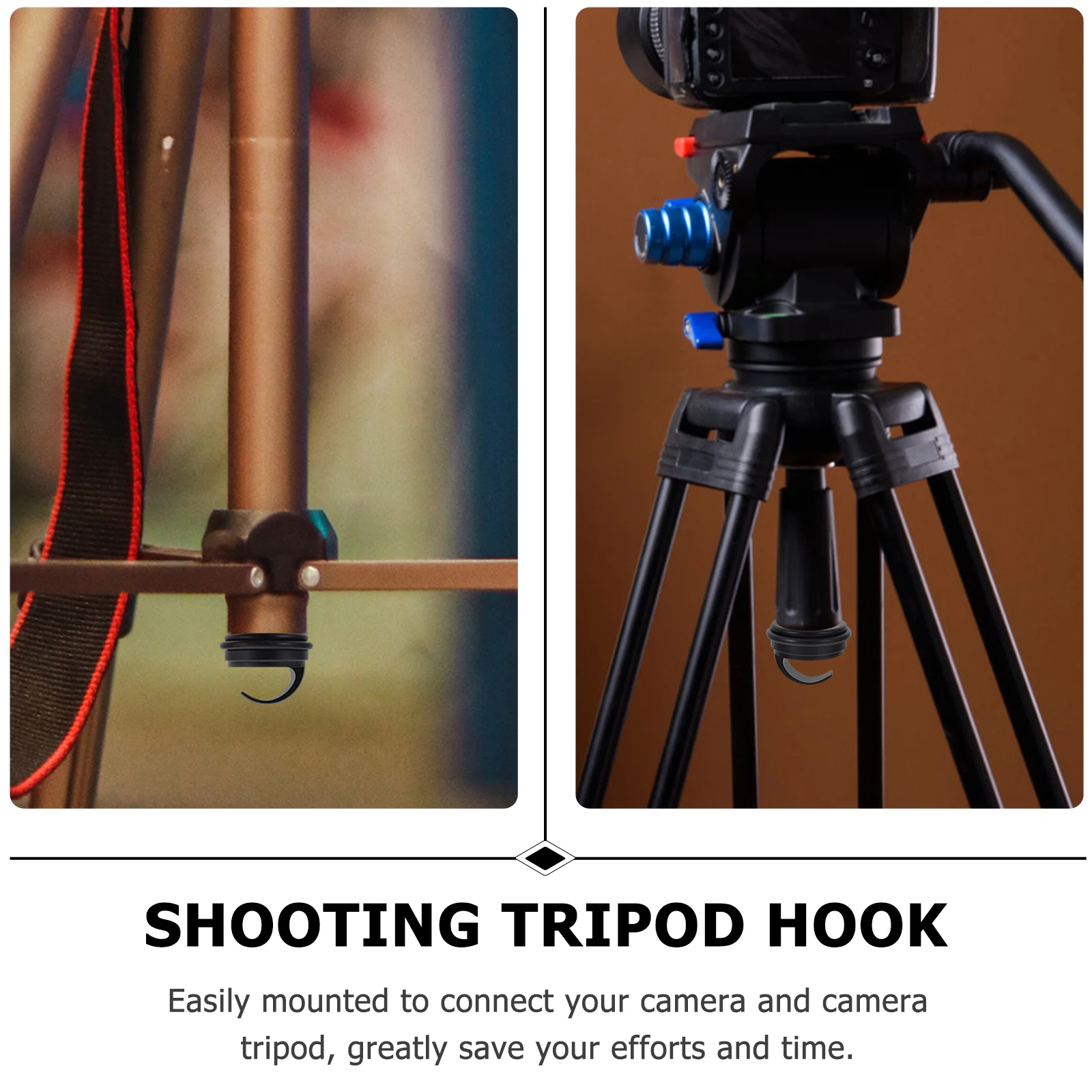 

Aluminum Alloy Tripod Hooks Stabilizer Lightweight Portable Photography Shooting Tripod Hook Accessories For Shooter
