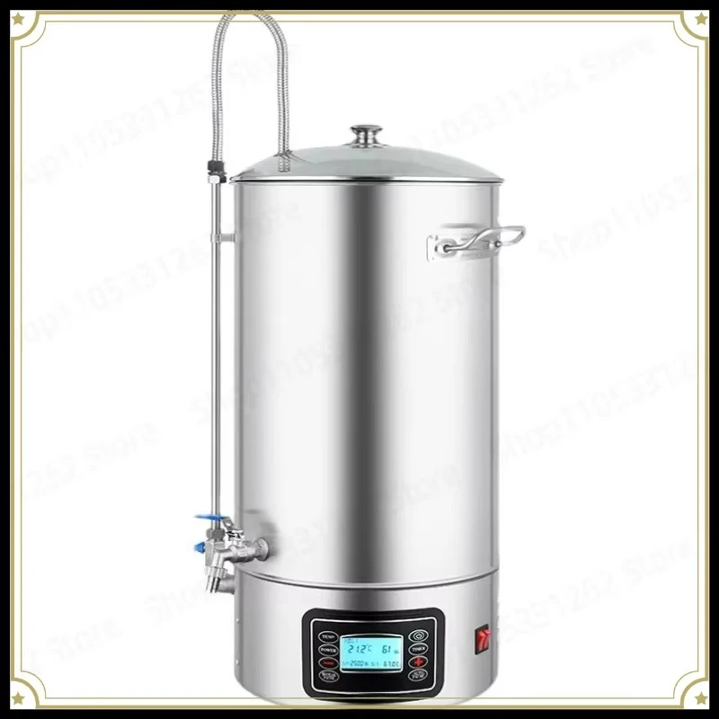 All in One Home Brewing System Electric Beer Fermenter Boil Kettle for Craft Beer Automatic