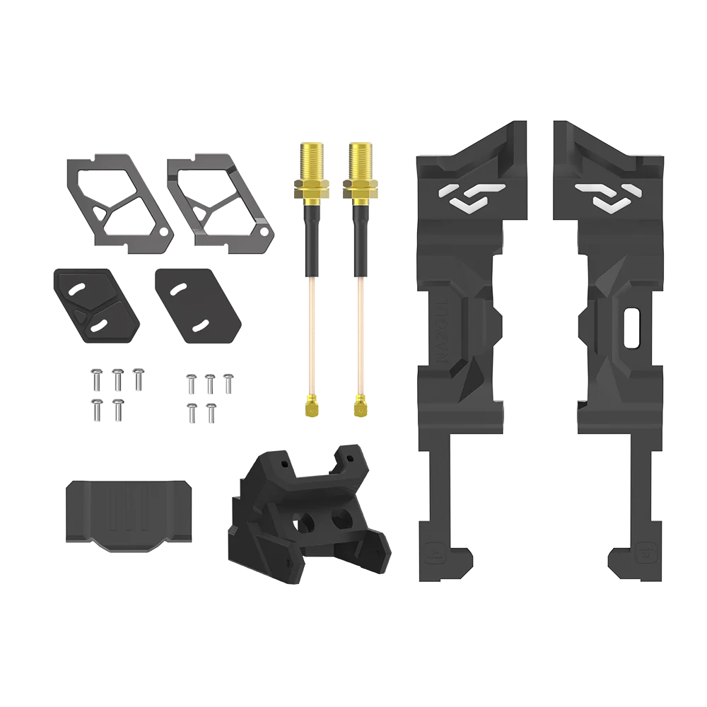 Iflight CNC camer Domboldal Autórendszám Domboldal Ablaktábla O4 -ért Lejtő készlet számára Nazgûlok evoque F4/F5/F6 V2 / Nazgûlok DC5 eco / chimera7 -ért V2 FPV