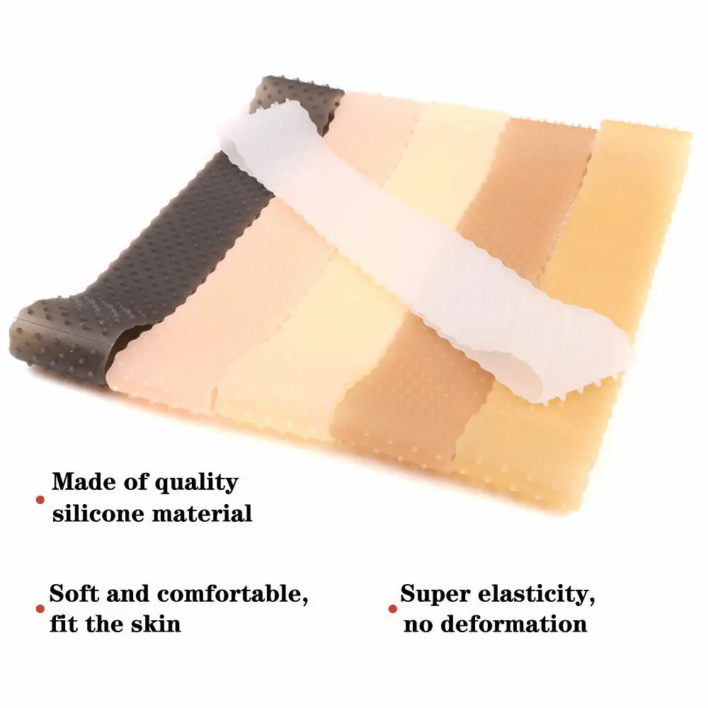 سيليكون غير زلة شعر مستعار القابض قبضة عقال RopShaped الرياضة مطاطا الشعر الفرقة #3