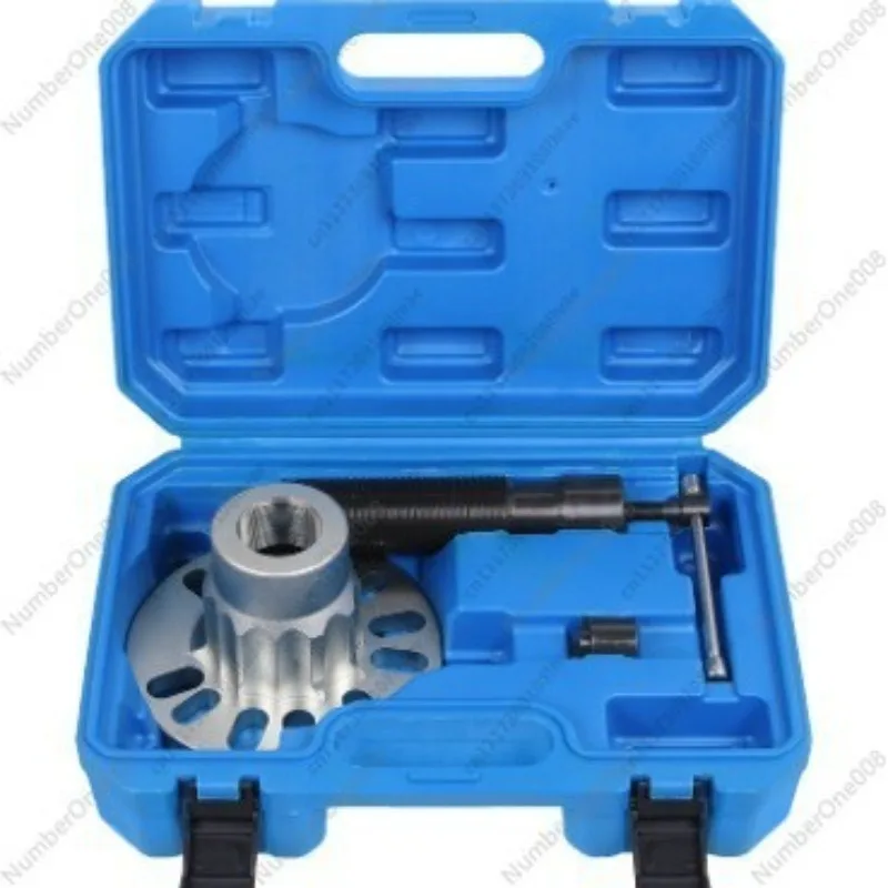 Hydraulic puller tool set, wheel axle hydraulic tool, ball head puller