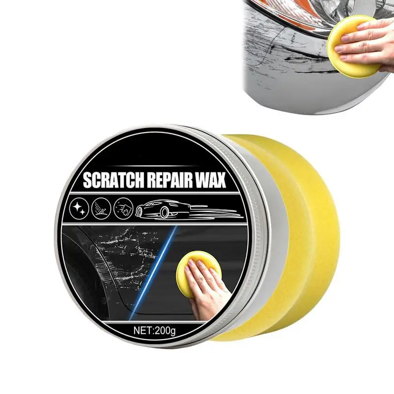 

Carnauba Paste Car Wax Polishing Compound & Scratch Remover Carnauba Paste Car Wax Removes Deep Scratches And Stains Restores