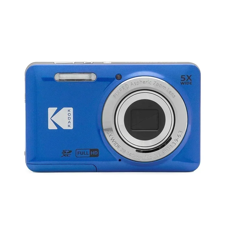 KODAK PIXPRO FZ55-RD 16MP デジタルカメラ 5X 光学ズーム 28mm 広角