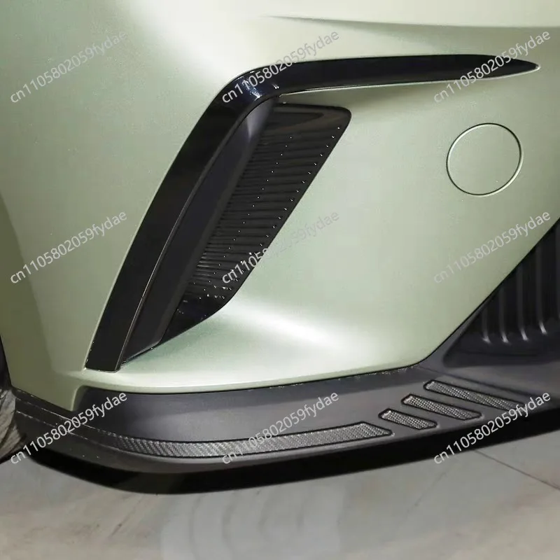 

Front Bumper Strip Lip For MG 4 MG4 ML EV 2022-2023 Spoiler Diffuser Splitter Scratch Protector Winglets Side Skirt