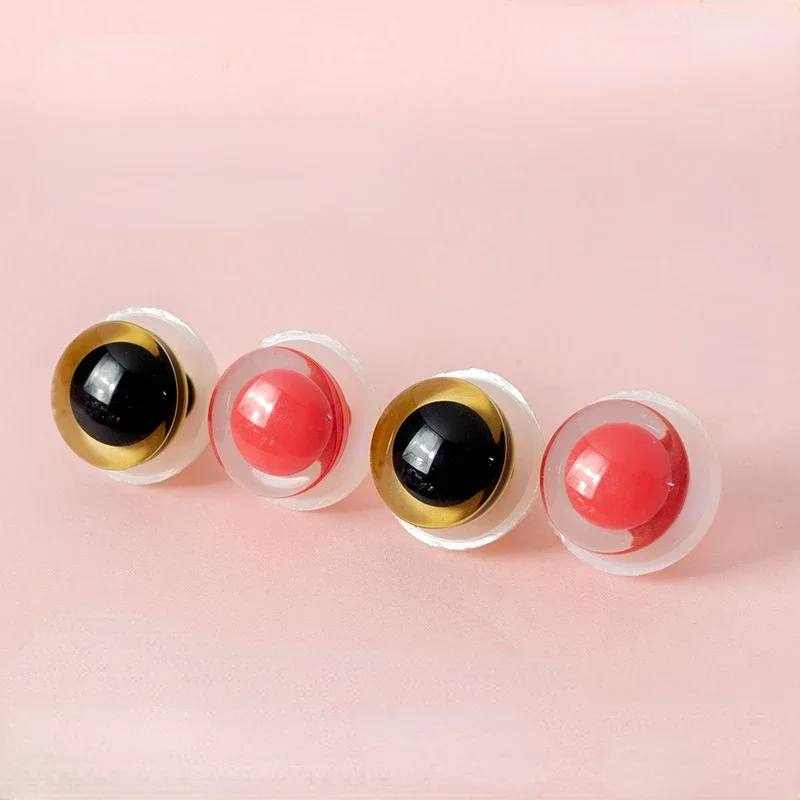 

TY Resin Doll Eyes Plush Toy Flash 3D Eyes DIY Handmade Doll Colorful Crystal Eyeballs