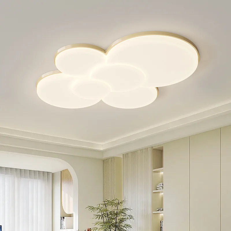 Cream wind living room ceiling light full spectrum eye protection main light