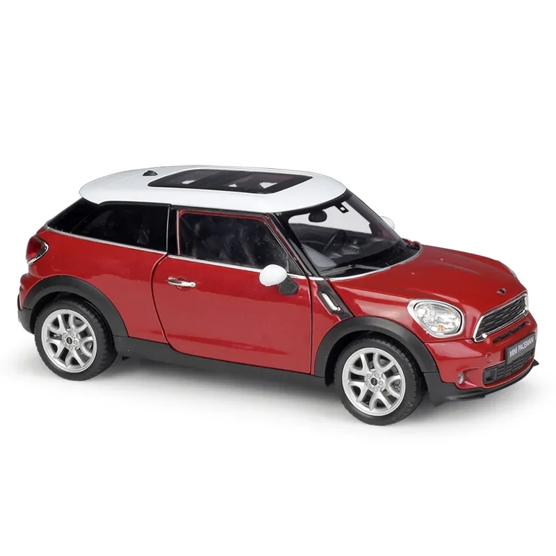 WELLY 1:24 MINI Cooper S Paceman Car Model Classic Model Car Alloy Metal Toy Car for Kid Crafts Decoration Collection B38