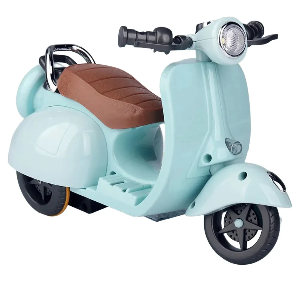 Motocicleta eléctrica interactiva para patinete La Bubu, juguetes con luces, música, montaje para hámster, juguetes para mascotas, coche perfecto para coleccionistas