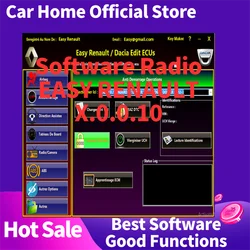 EASY RE-NAU-LT X.0.0.10 Software ECM FLASH Operation Car Repair Tool Deleting Code Immobilizer For EEPROM ECM DELPHI DCM