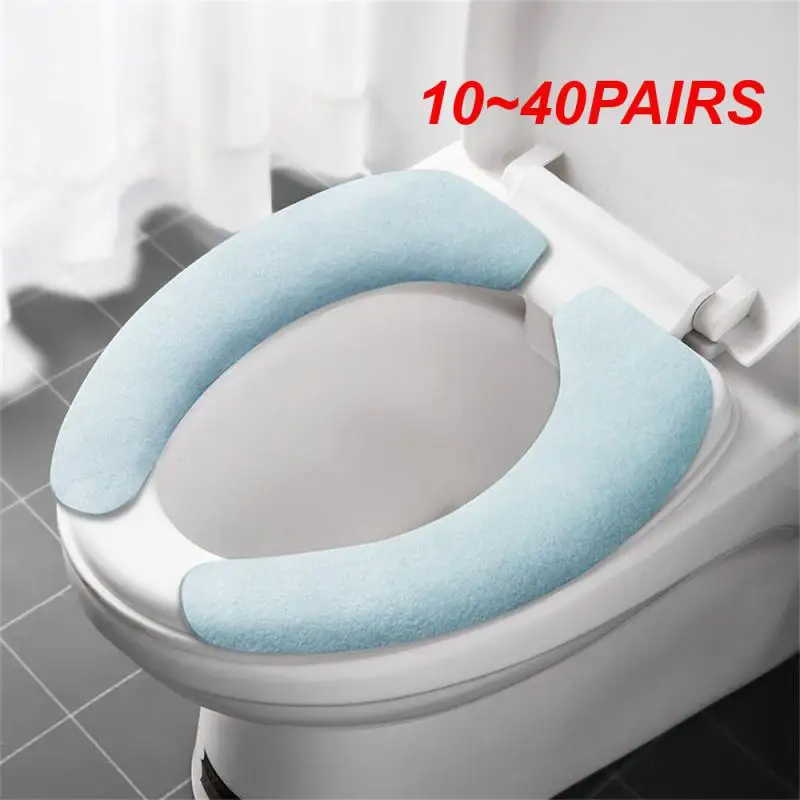 10~40PAIRS Summer Use Soft Customizable Durable High Demand Rich And Colorful Popular Non-slip Toilet Seat Hygroscopicity