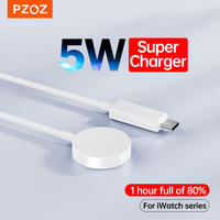 PZOZ For Apple iWatch S10 Watch iWatch 9 8 Charger Charging Base Charging Cable Wireless Magnetic Fast Charging Ultra 2 Type-C