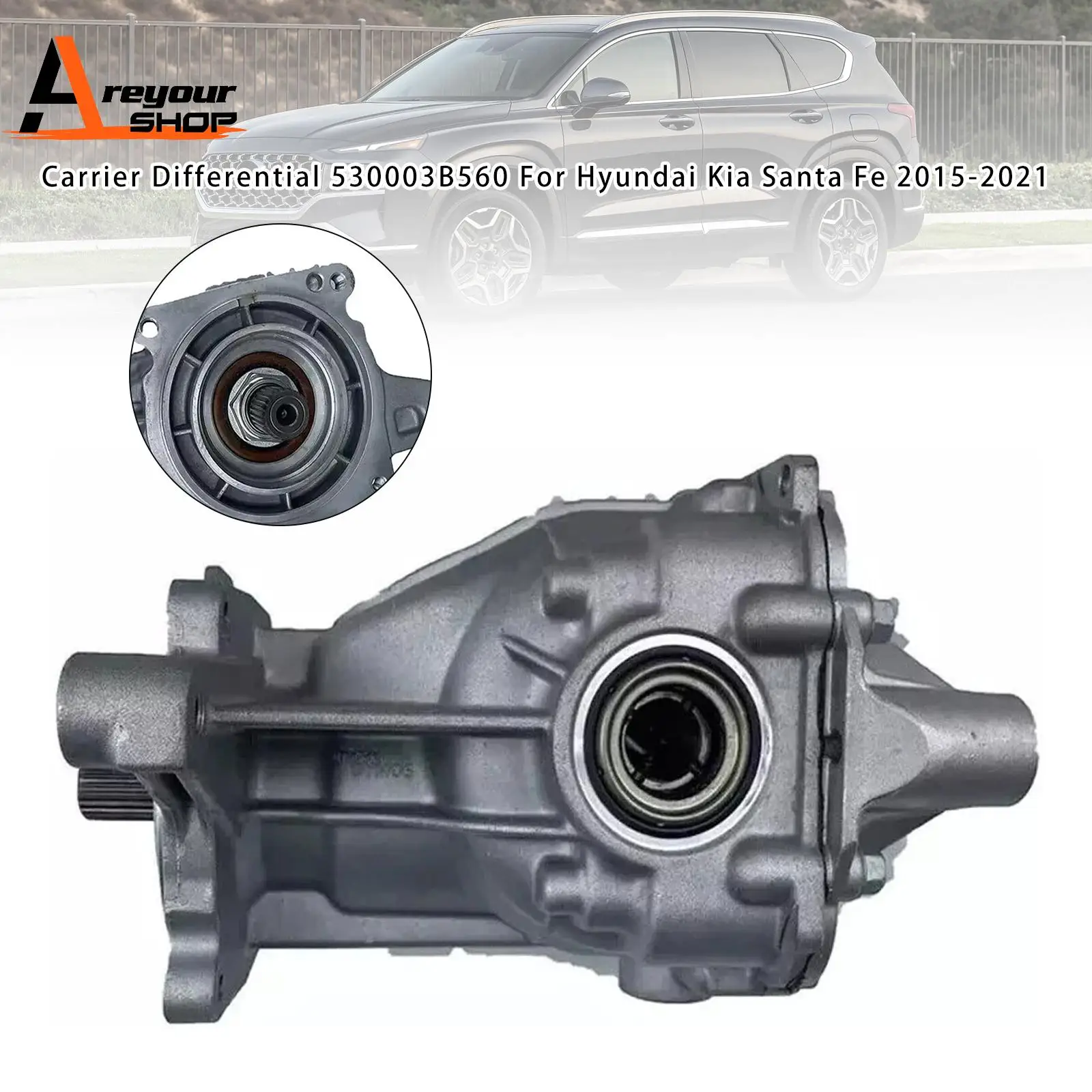 Carrier Differential 530003B560 for Hyundai Kia Santa Fe 2015 2016 2017 2018 2019 2020 2021