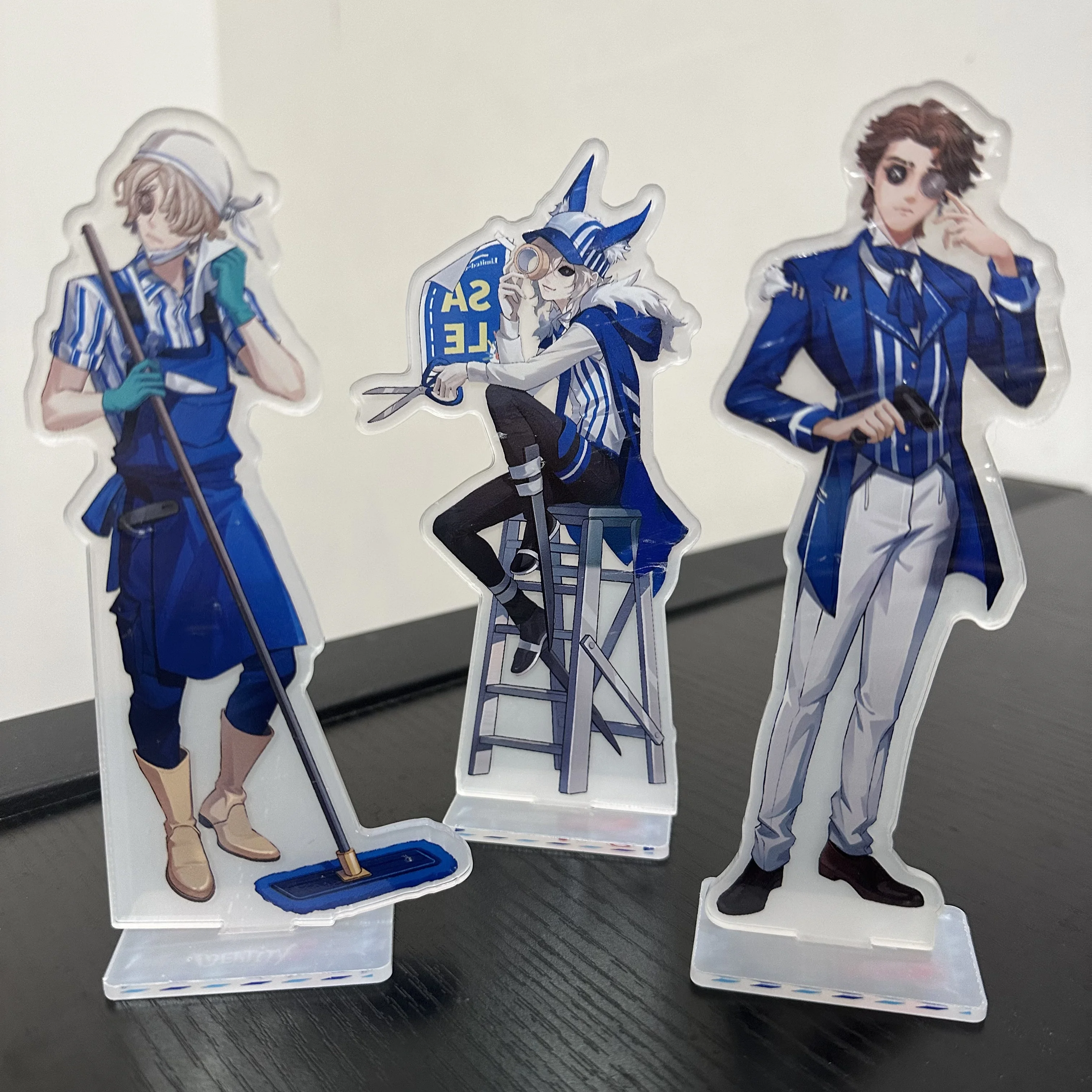 Hot Game Identity Ⅴ Figures Fool's Gold Ithaqua Naib Subedar Cosplay Acrylic Stand Model Plate Desk Decor Standing Sign Props