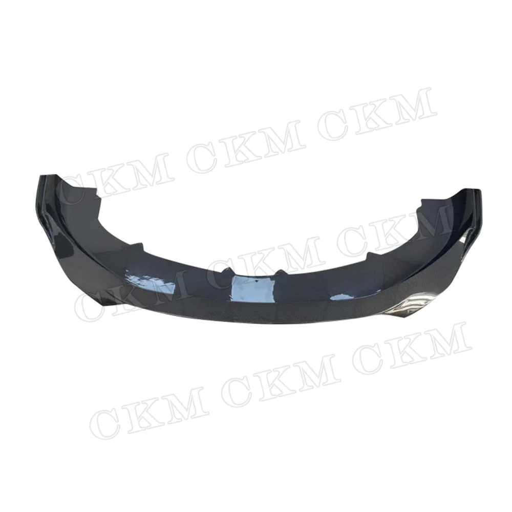 Real carbon fiber /FRP Car Front Bumper Lip Chin Spoiler Covers for Bentley Continental 2015 2016 2017 Front Lip S Style