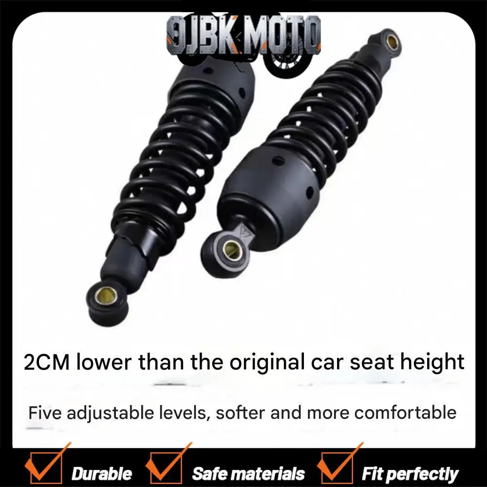 

【Perfect fit】For QJMOTOR SRV300 modification to lower the seat height, shorten and soften the rear shock absorber, adjustable ac