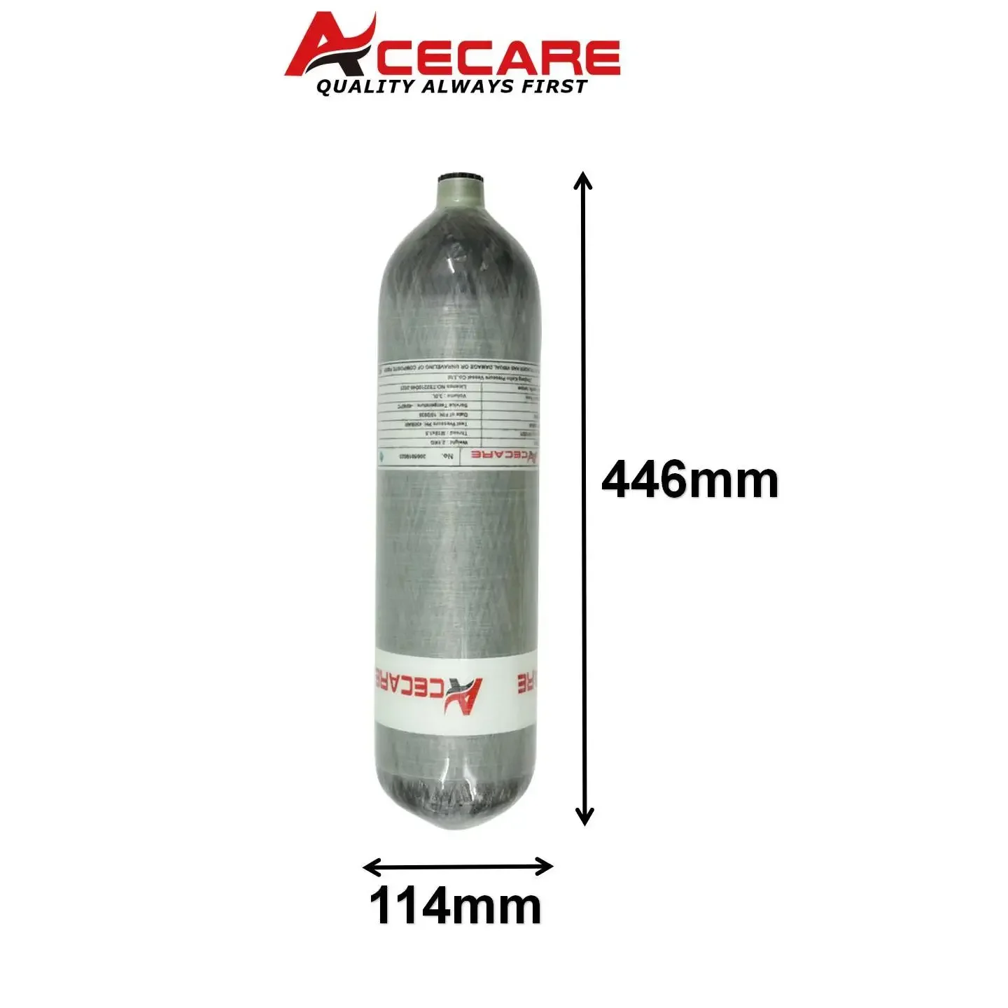 Aceare 4500psi 300bar 3l cilindro de fibra carbono tanque estação enchimento alta pressão com medidor regulador rosca mergulho m18 * 1.5