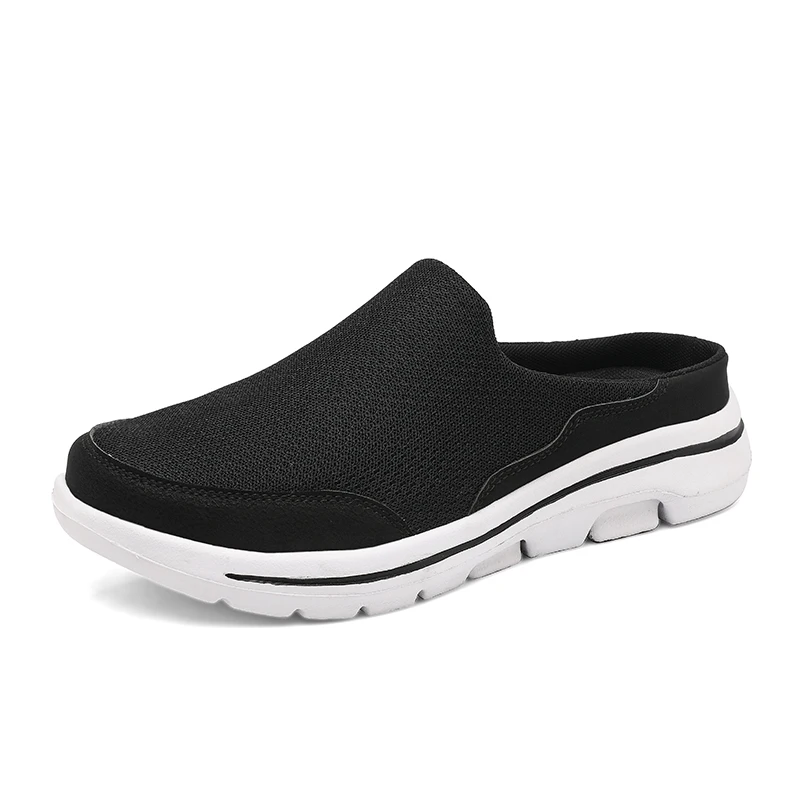 Summer Slip On Mesh Half Shoes For Men Women Slippers Men Casual Shoes Lightweight Comfortable Breathable Sandals Big Size 47 48