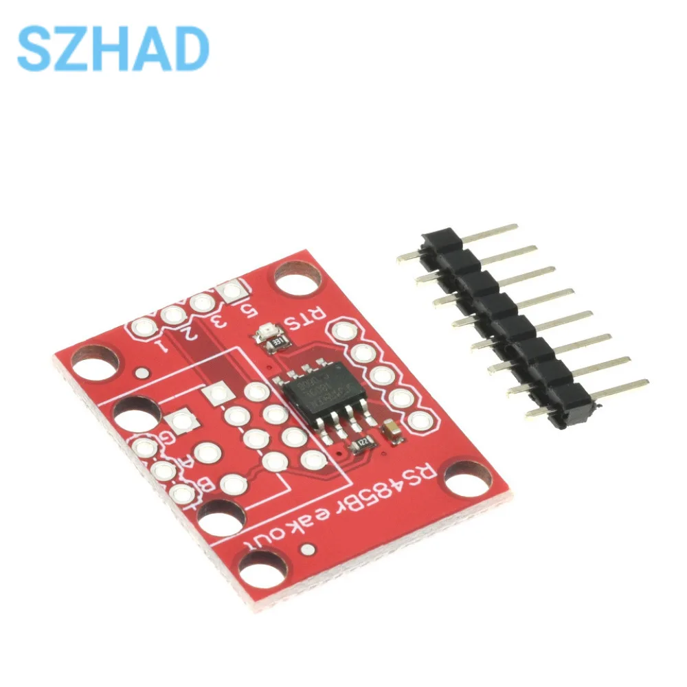 SP3485 RS485 to TTL Module, MAX485 Breakout Board for UART Communication Converter Industrial Control & IoT Systems