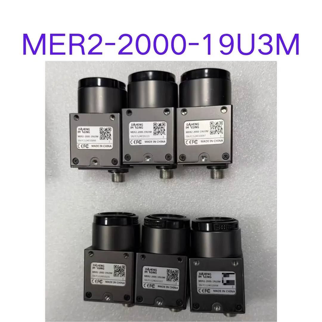 Used MER2-2000-19U3M industrial camera test OK