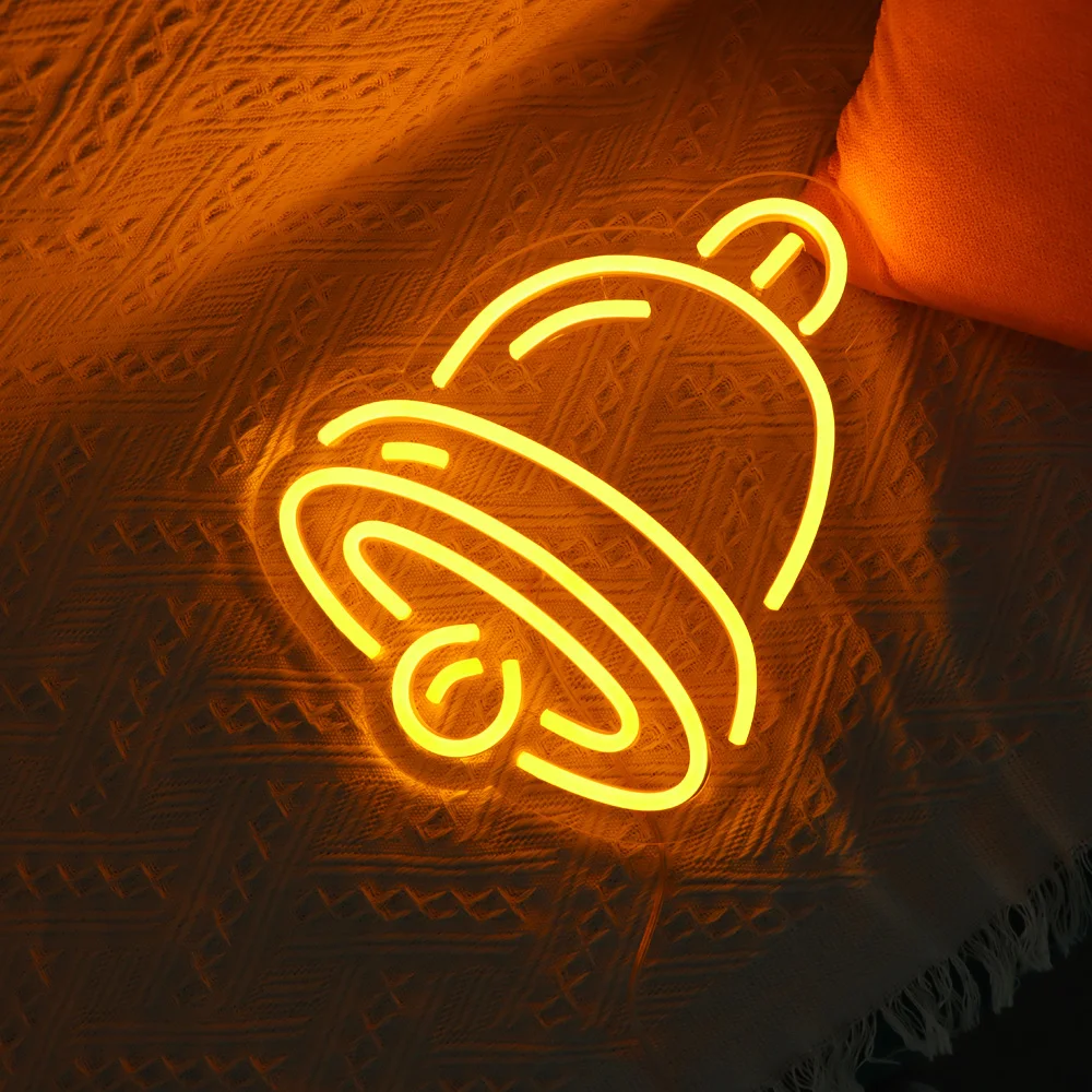 yellow light flexible led neon sign