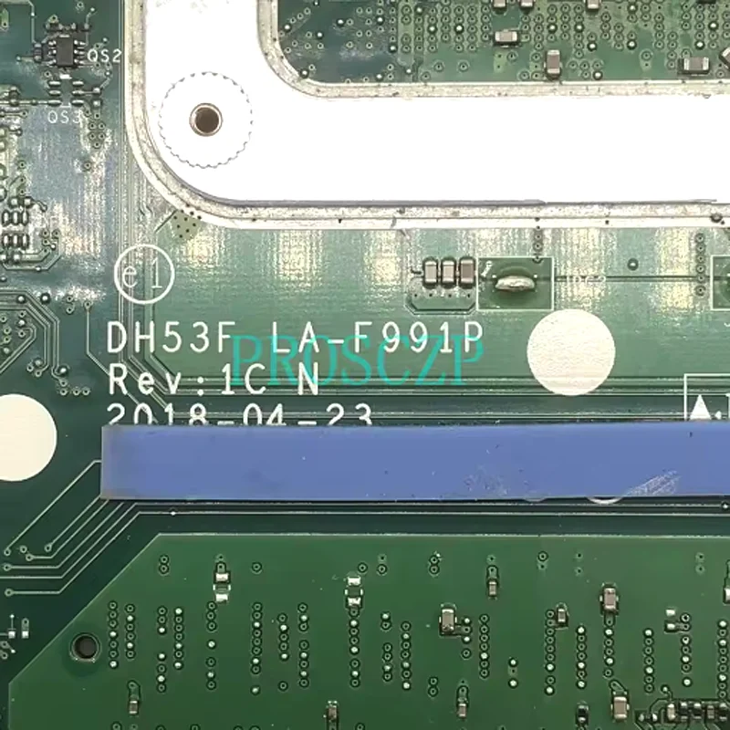 

DH53F LA-F991P для Acer PH315-51 PH317-52 A717-72G, материнская плата для ноутбука с i5 i7 8th CPU GTX1060, 6 ГБ графического процессора, 100% тестирование