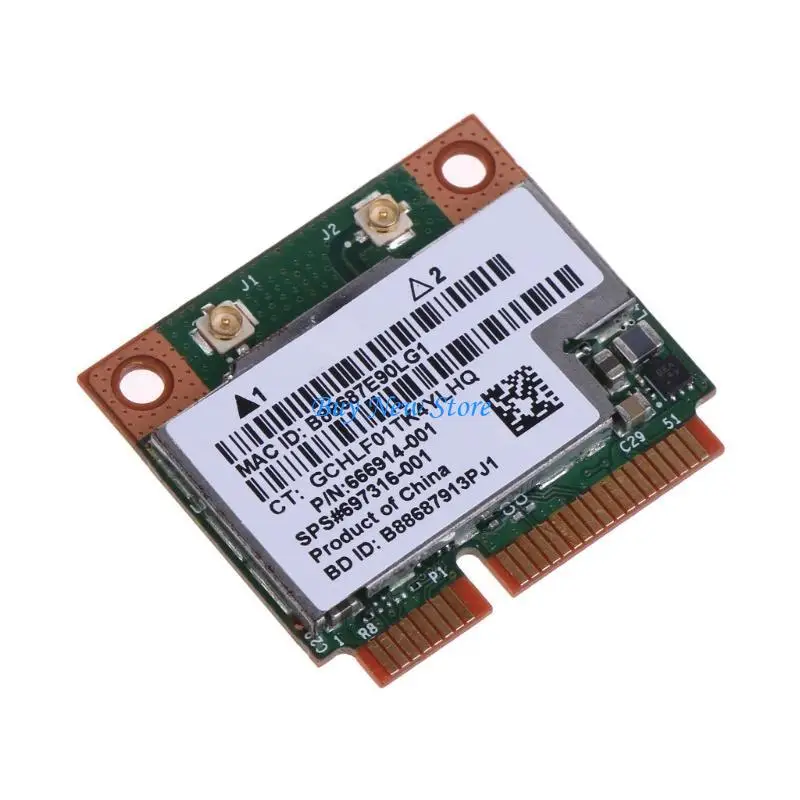 20CE 2.4G/ BT4.0 Mini Tarjeta red inalámbrica doble banda PCIe para BCM943228HMB
