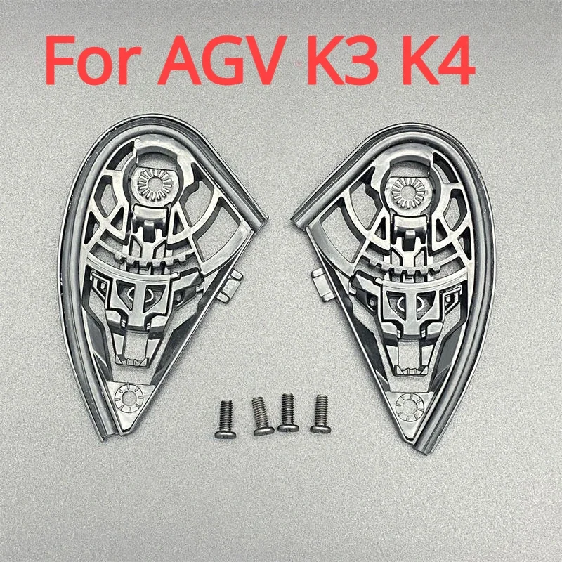 For AGV K3 K4 Lens Base Including Screws Detachable Helmet Accessories Helmets & Headwear