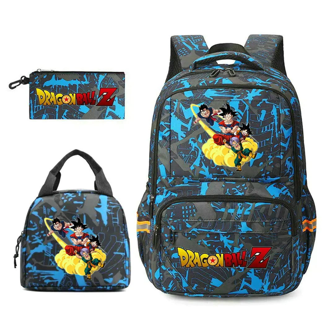 Mochila de dragon ball Printe para deportes al aire libre, Bolsa Escolar de viaje de capacidad para ordenador portátil, mochila de hombro Unisex