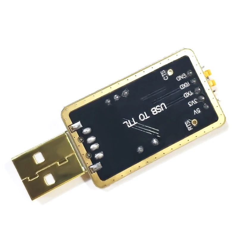 CH340G RS232 USB To TTL Converter Module UART Serial Port STC Dowanloader Programmer Brush Upgrade Small Plate