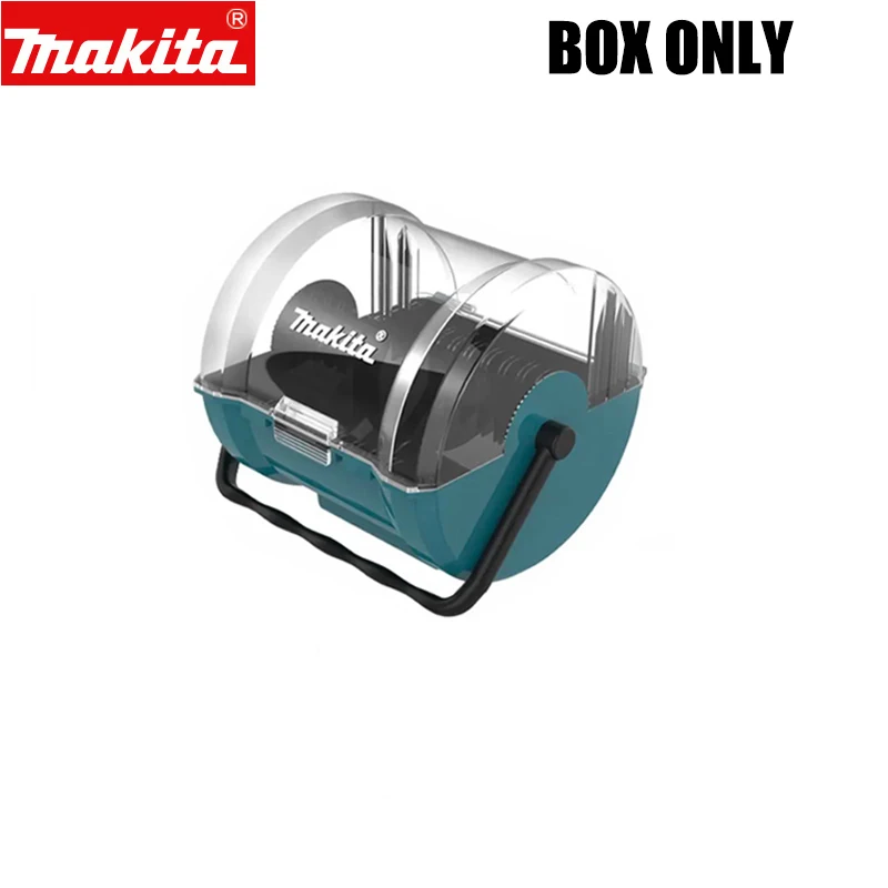 Makita D-63862 Grinding Blade Box Angle Grinde Saw Blade Storage Case Cutting Disc Portable Plastic Blade Boxes