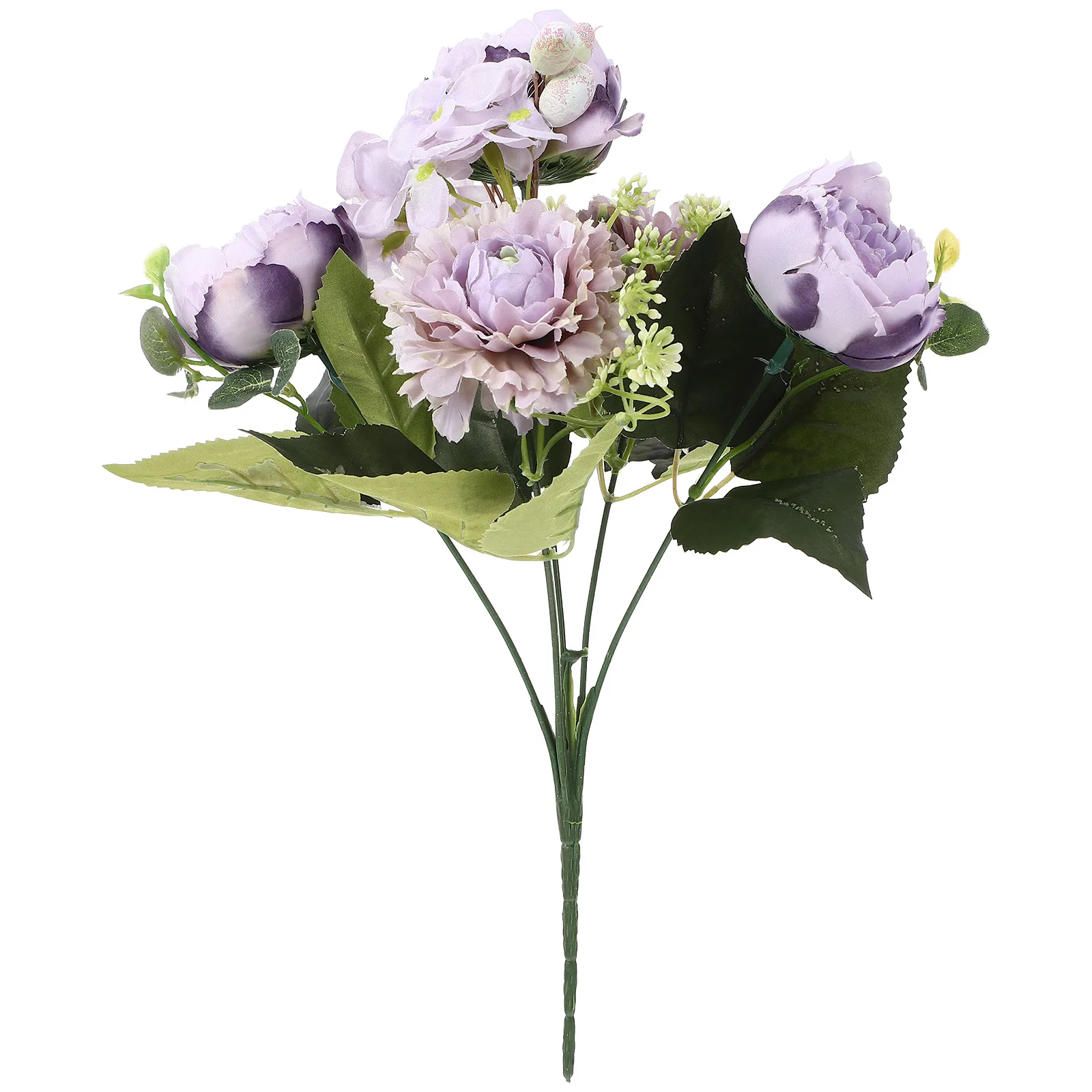 

Lifelike Peony Hydrangea Fake Flower Simulation Artificial Floral Arrangement Home Living Room Decor Party Decoration Faux