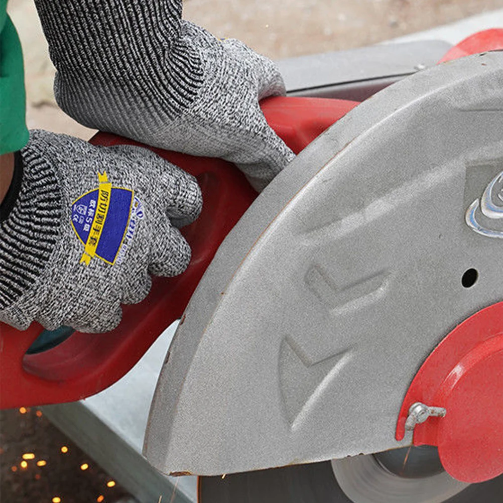 

1 Pair Anti-Cutting Gloves Level 5 Cut Resistant Work Protective Glove For Labor Hand Protection Stab-Proof Industrial Safety