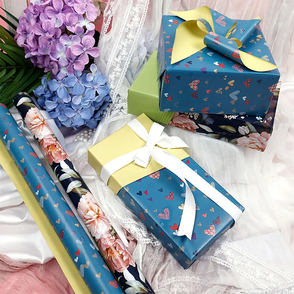 Double Sided Printing Paper Large Size Decorative Craft Paper Large Size Wrapping Sheet Double Sided Gift Wrapping Paper