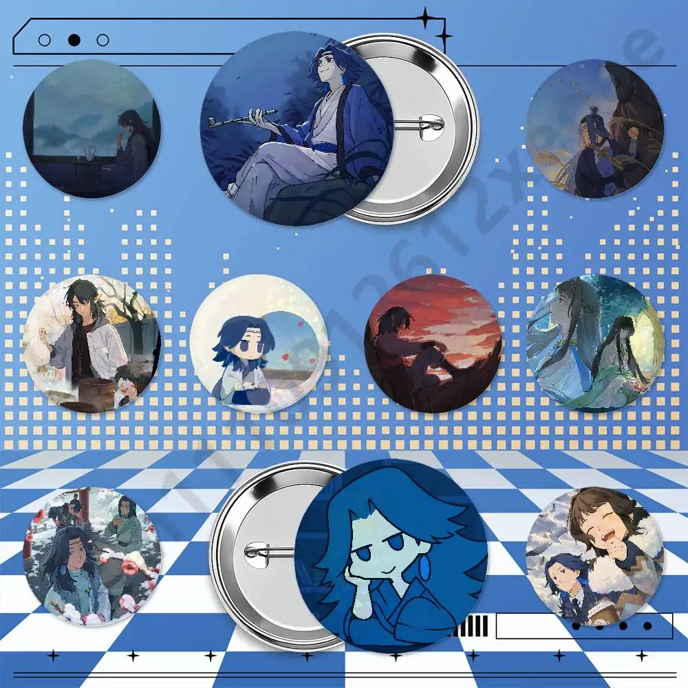 The Legend of Hei Prequel Custom Round Metal Button Badge Pins 25/32/44/58/75mm for Clothes Bags Hats Backpacks