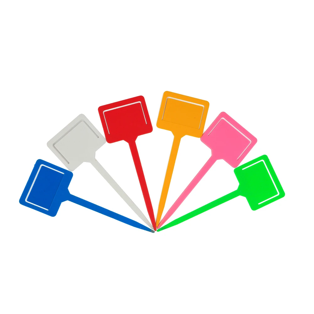 Label Tanaman Penanda Tanda Bunga Tiang Klip Label Bunga