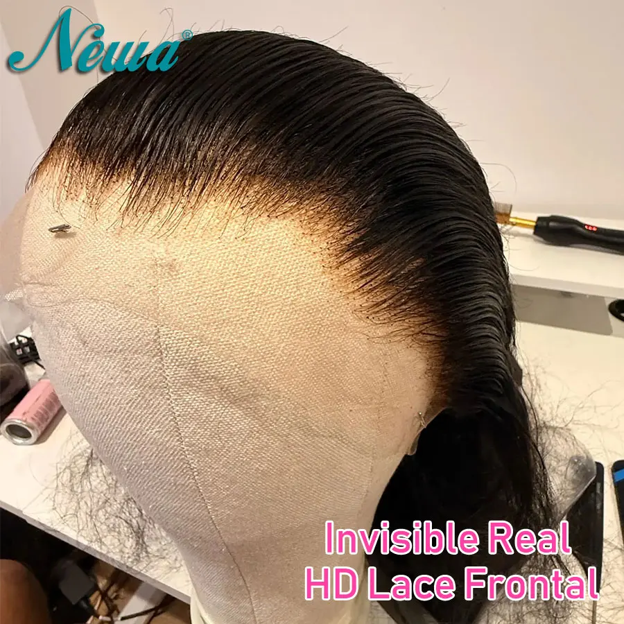 

Новинка! Невидимый HD-фронтальный топпер Newa Hair из натуральных бразильских волос, предварительно прорезанный, с возможностью свободного пробора, 9x6/7x5/5x5, HD-кружево, прямые волосы.