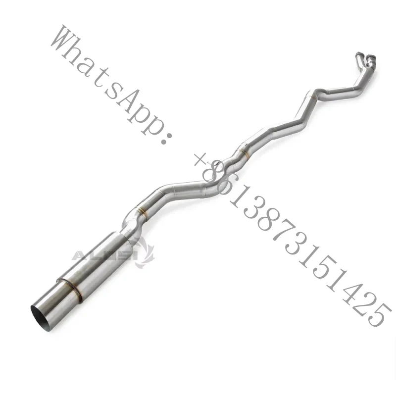 

1.5mm Thick 304 Stainless Steel Racing Performance Exhaust Mid-pipe System Suitable 135i E82/E88 3.0T , 3-year Warranty