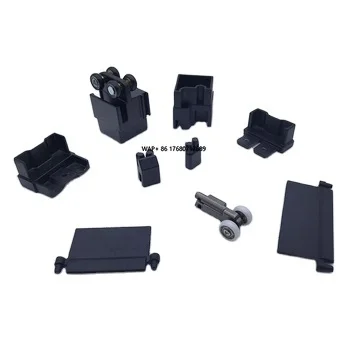 Door Hardware Steel Core Nylon Roller Wheels  Foshan Hardware Fittings Metal Building Materials