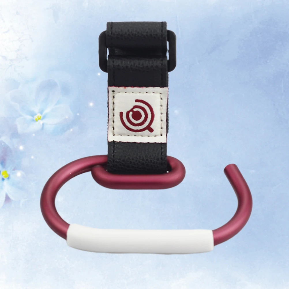 خطافات لعربة الأطفال، شماعة حقيبة شديدة التحمل لعربة الأطفال، سهلة التركيب، للاستخدام القابل للإزالة على عربات الدراجات