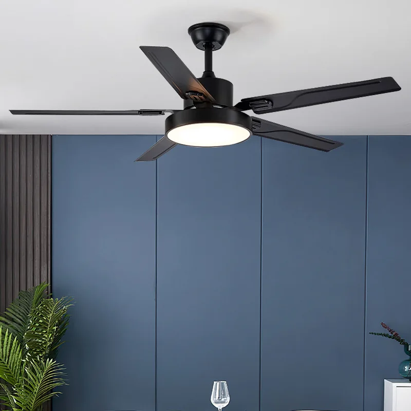 Ceiling Fan Light with High Airflow for Home Restaurant Office Use Vintage Style Dual Function Fan and Light Fixture