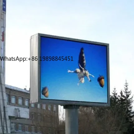 

P6.67 P8 P10 P4 P3 P5 Полноцветный наружный рекламный экран с CC CE и FCC для торговых центров Светодиодные цифровые панели Рекламный щит