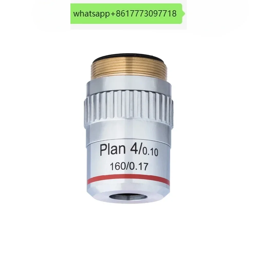 AmScope 4X Plan Achromatic Objective Lens with Knurled Ring PA4XK-V300 Macro Photography Recommendation
